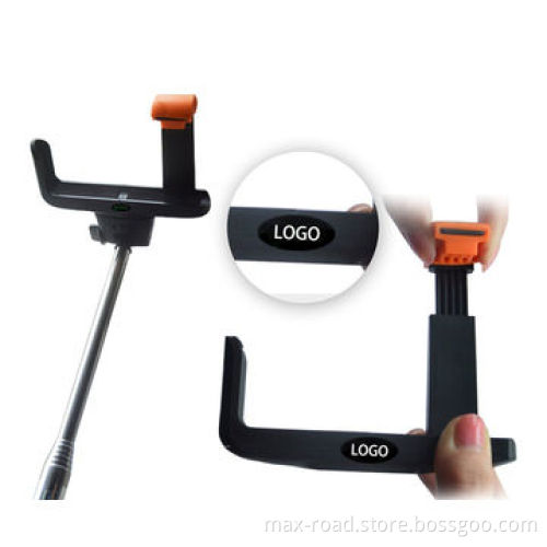 Bluetooth remote shutter selfie stick with cellphone holderNew